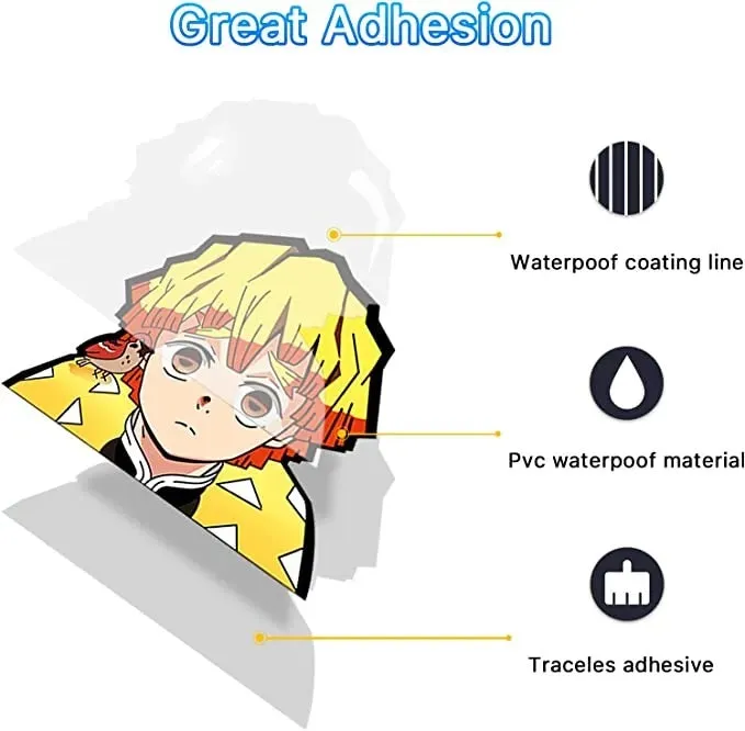 Naruto Transformation 3D Lenticular Waterproof Stickers | 11CM x 11CM |