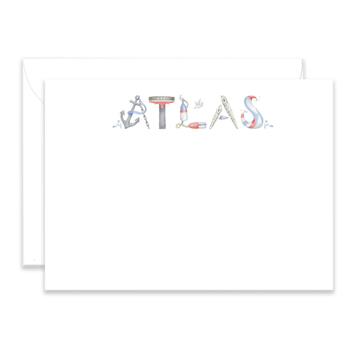 Nautical Personalized Stationery