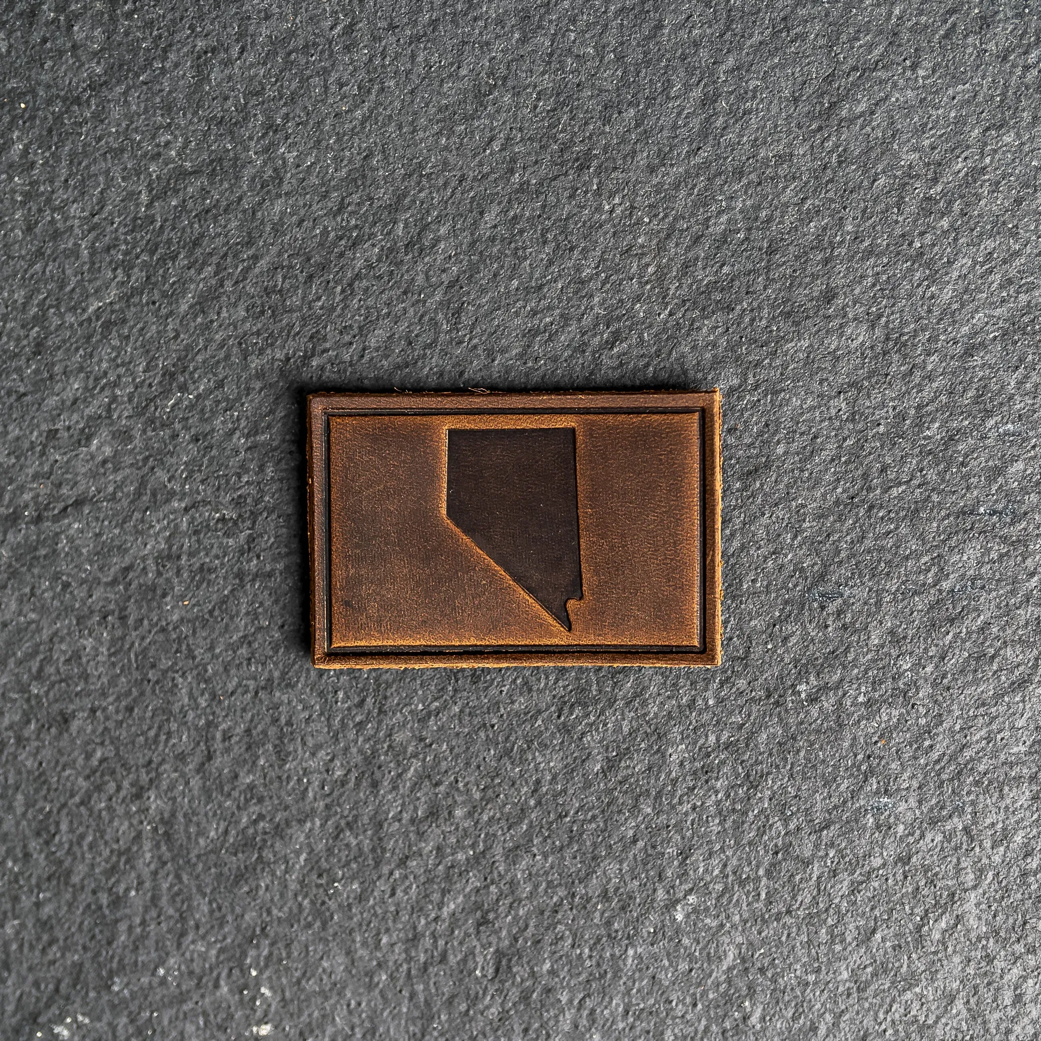 Nevada Leather Patches with optional Velcro added