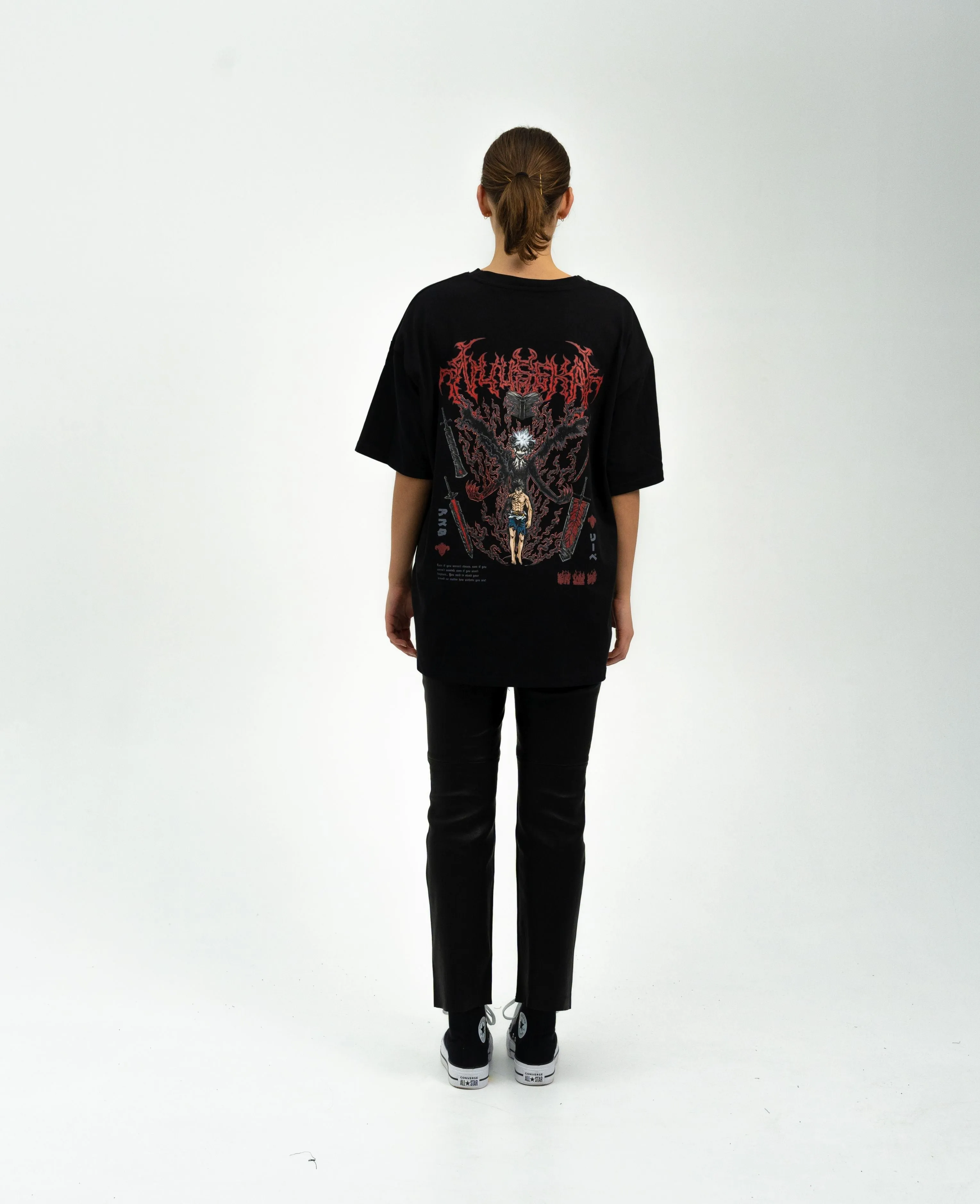 Nysekai "Asta X Liebe - Black Clover" Oversize T-Shirt