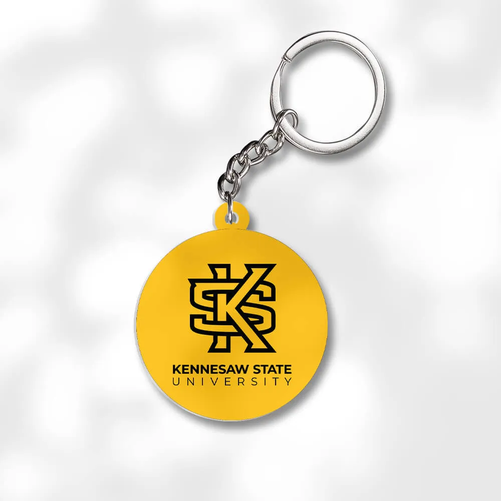 Pack 3 Kennesaw State University Keychains