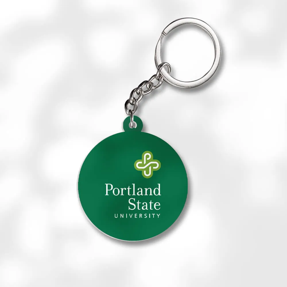 Pack 3 Portland State University Keychains