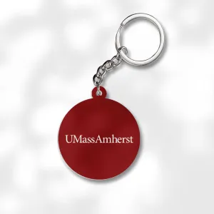 Pack 3 University of Massachusetts Amherst Keychains