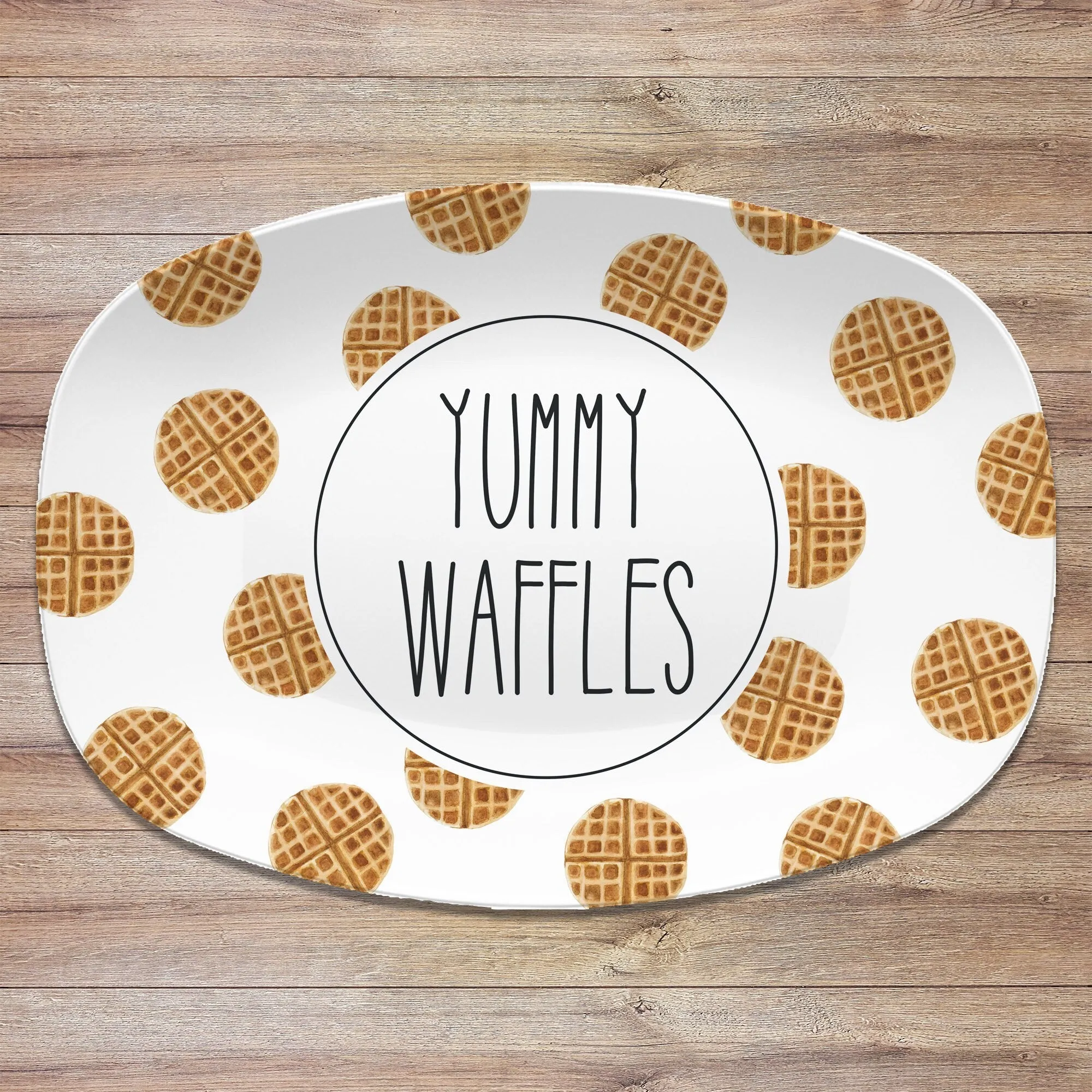 Pancake  Waffle  Grilled Cheese  Personalized Platter