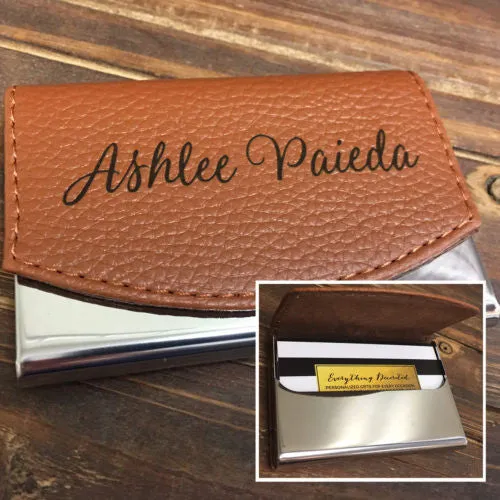 Personalized Business Card Holders