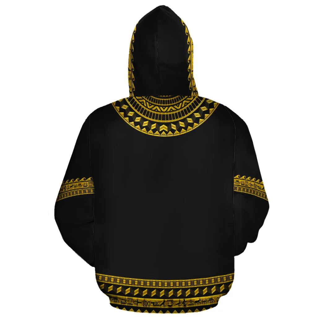 Personalized Egyptian Hieroglyphs Alphabet All-over Hoodie