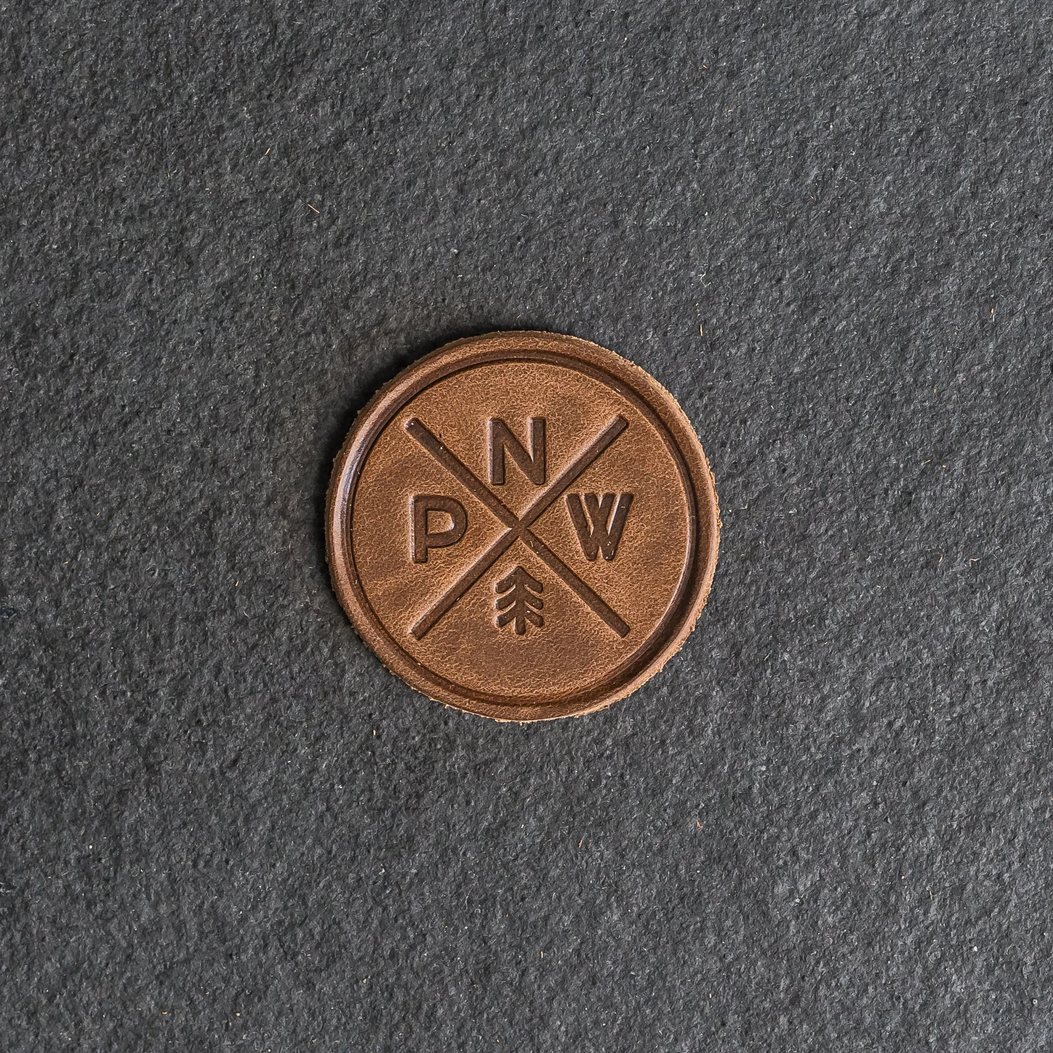 PNW Leather Patches with optional Velcro added - Pacific Northwest