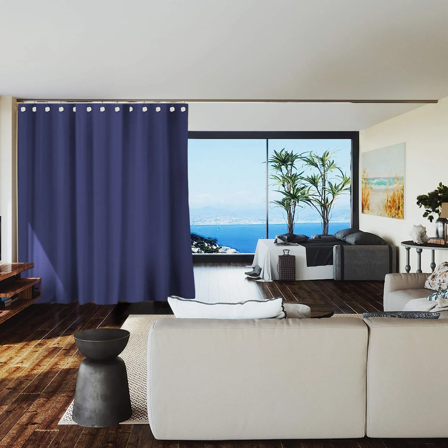 Premium Heavyweight Room Divider Curtain