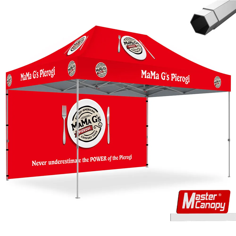 Premium Series- Custom 10x15 Heavy Duty Pop-up Personalized Canopy Tent