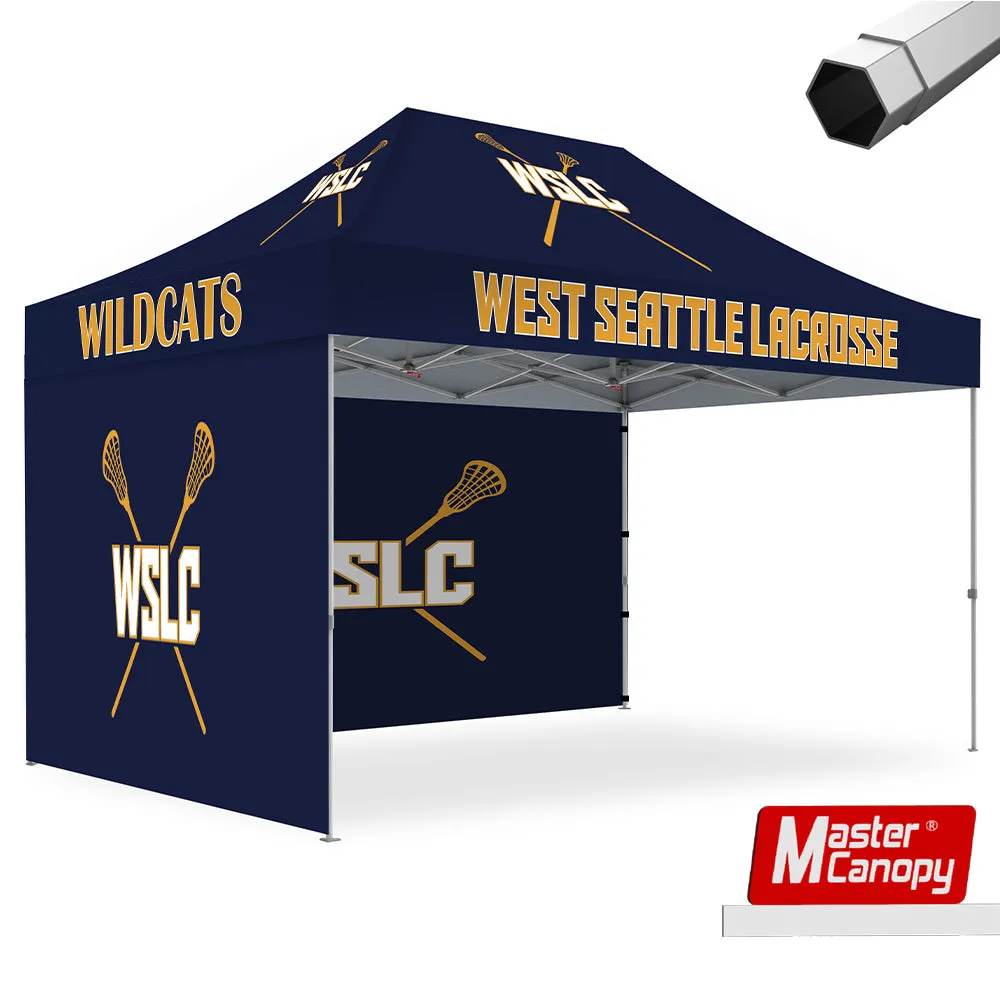 Premium Series- Custom 10x15 Heavy Duty Pop-up Personalized Canopy Tent