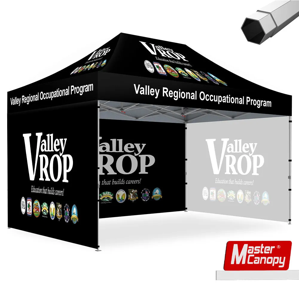 Premium Series- Custom 10x15 Heavy Duty Pop-up Personalized Canopy Tent