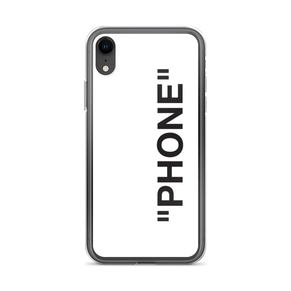 "PRODUCT" Series "PHONE" iPhone Case White