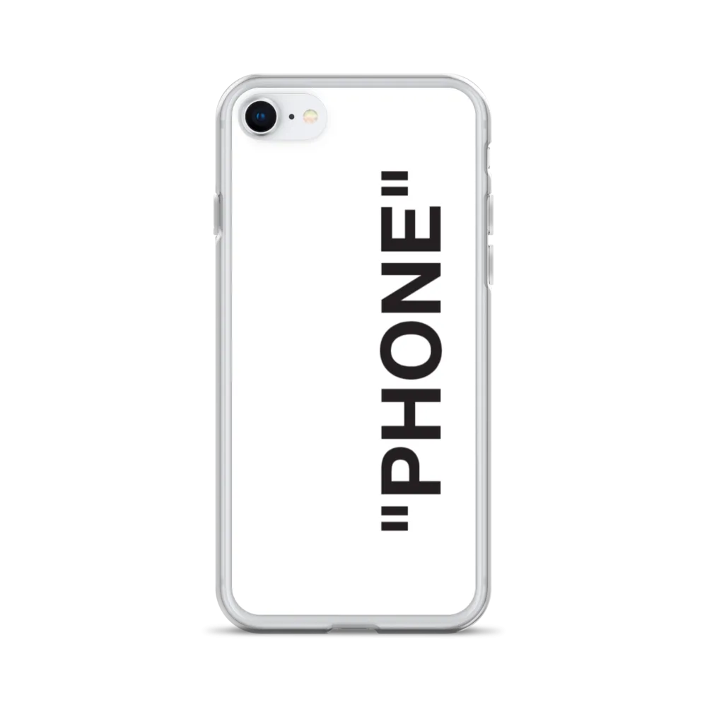 "PRODUCT" Series "PHONE" iPhone Case White