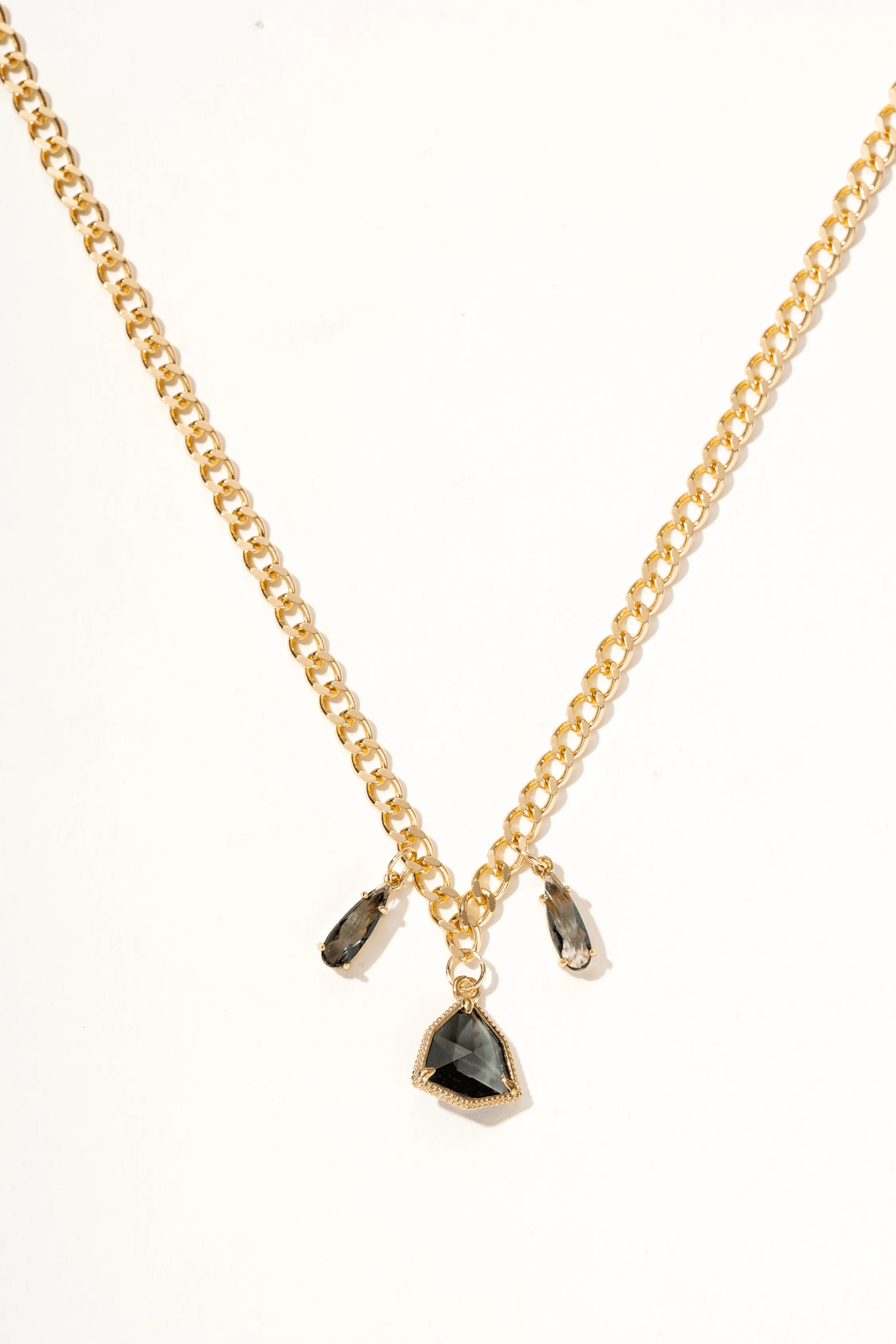 Samira Crystal Charm Necklace