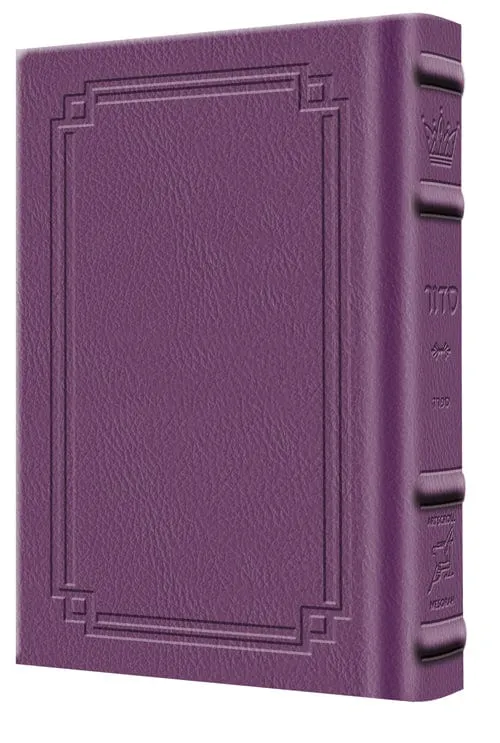 Signature leather sid. tif. yaakov pkt sef. iris purple