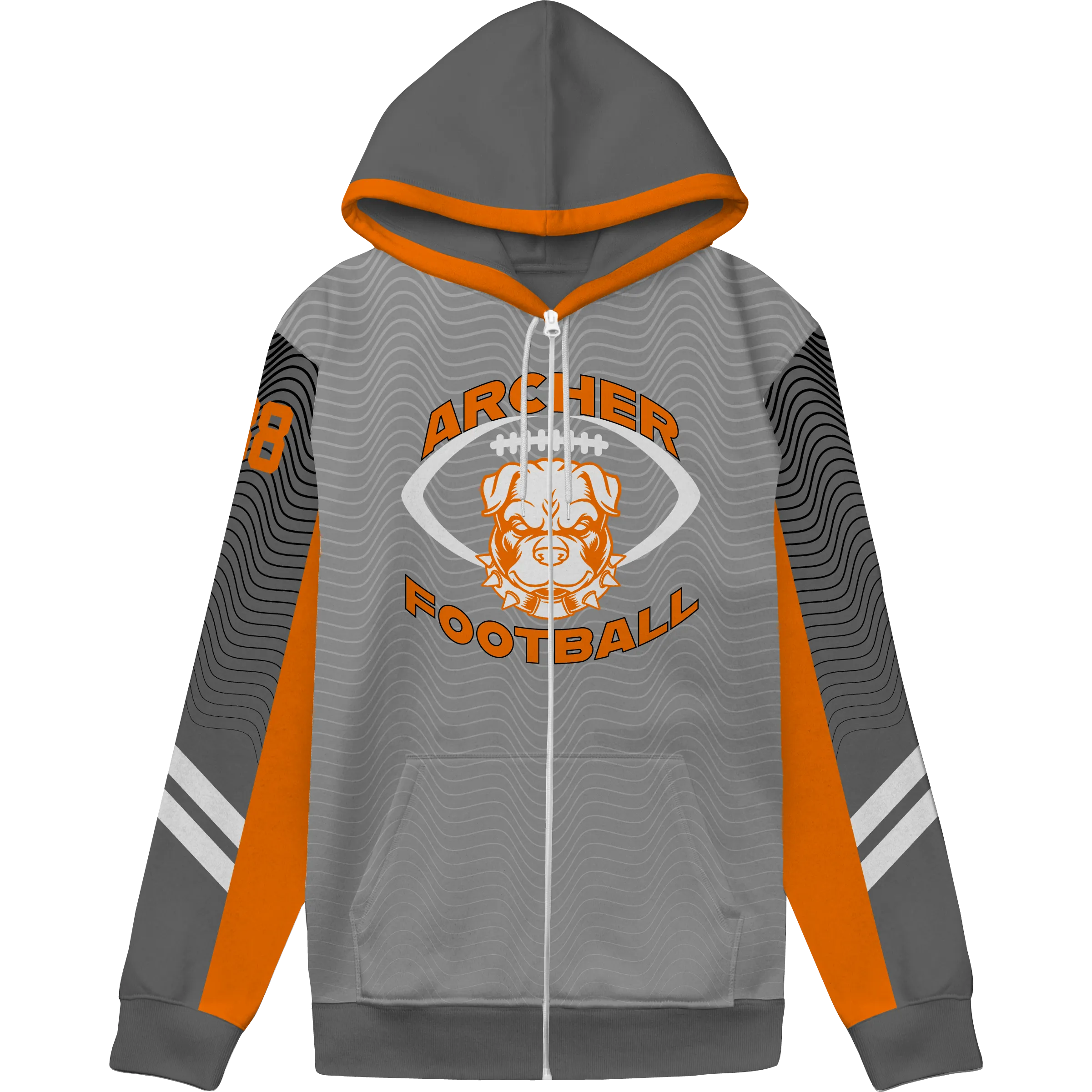 Sublimated Zip Up Design Code 132