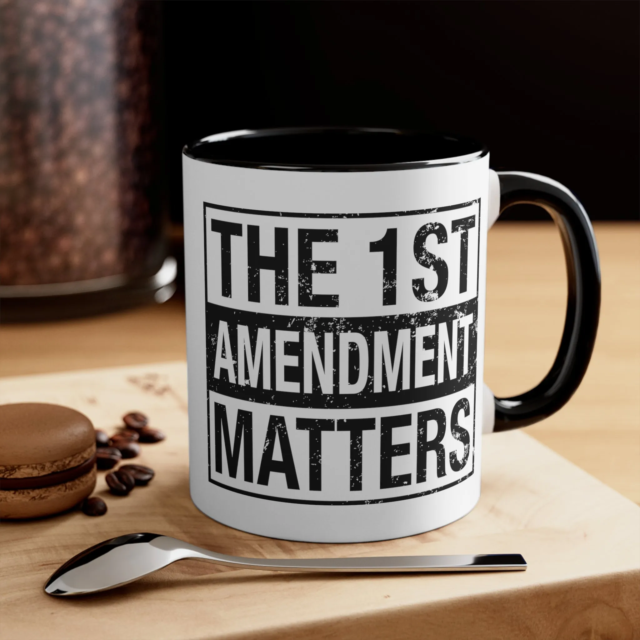 The 1st Amendment Matters Mug (3 colors, 2 sizes)