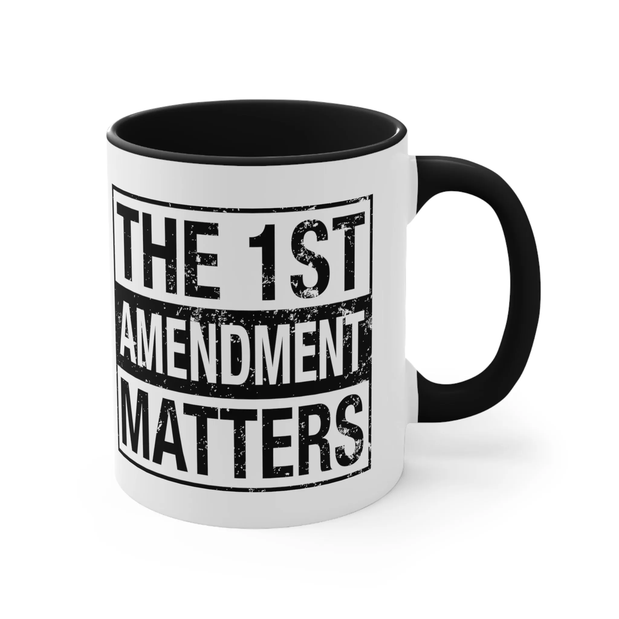 The 1st Amendment Matters Mug (3 colors, 2 sizes)