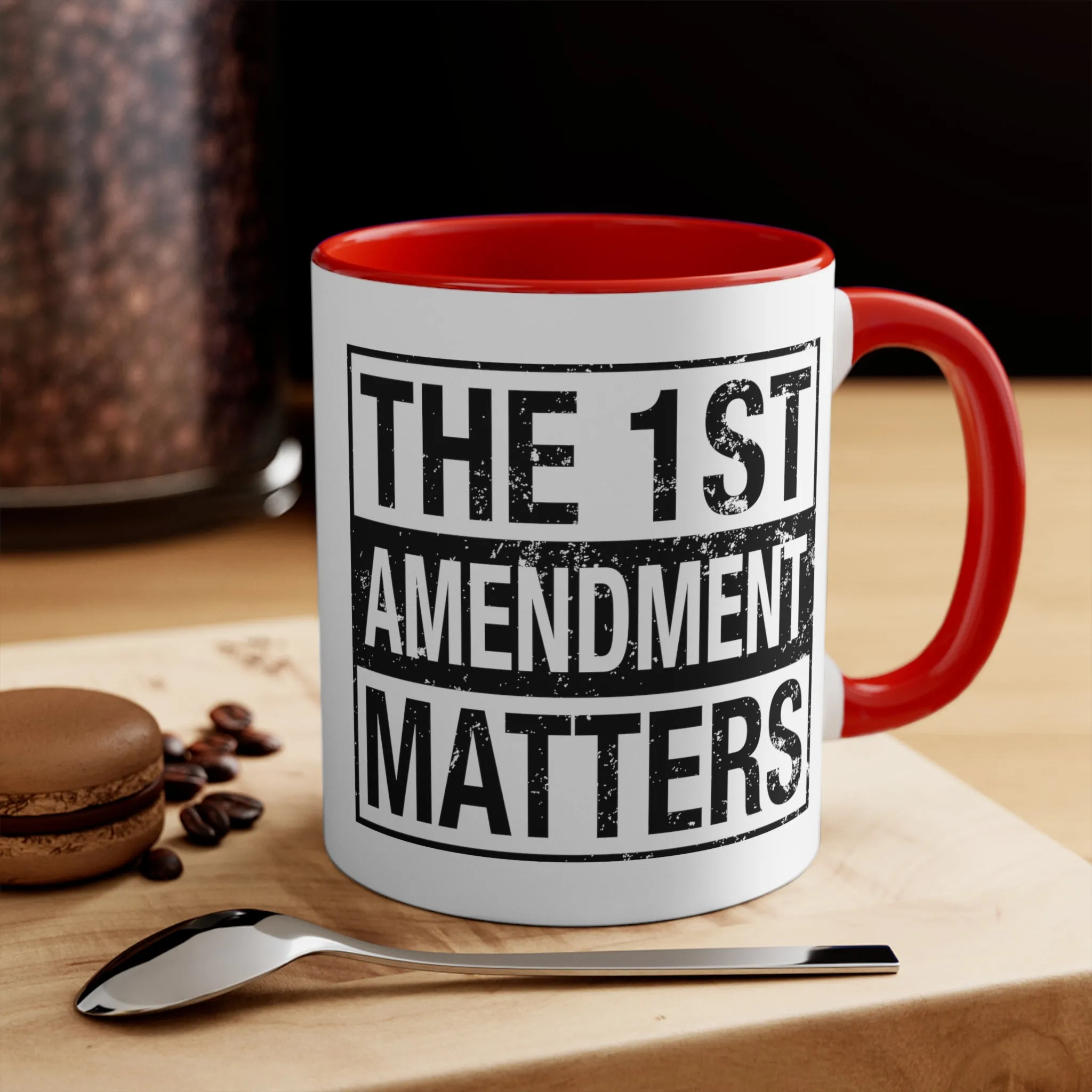 The 1st Amendment Matters Mug (3 colors, 2 sizes)