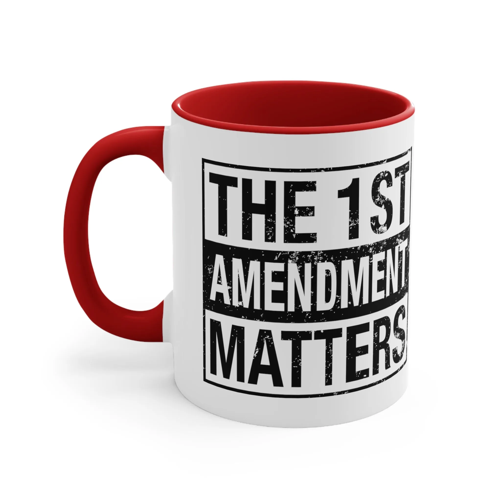 The 1st Amendment Matters Mug (3 colors, 2 sizes)