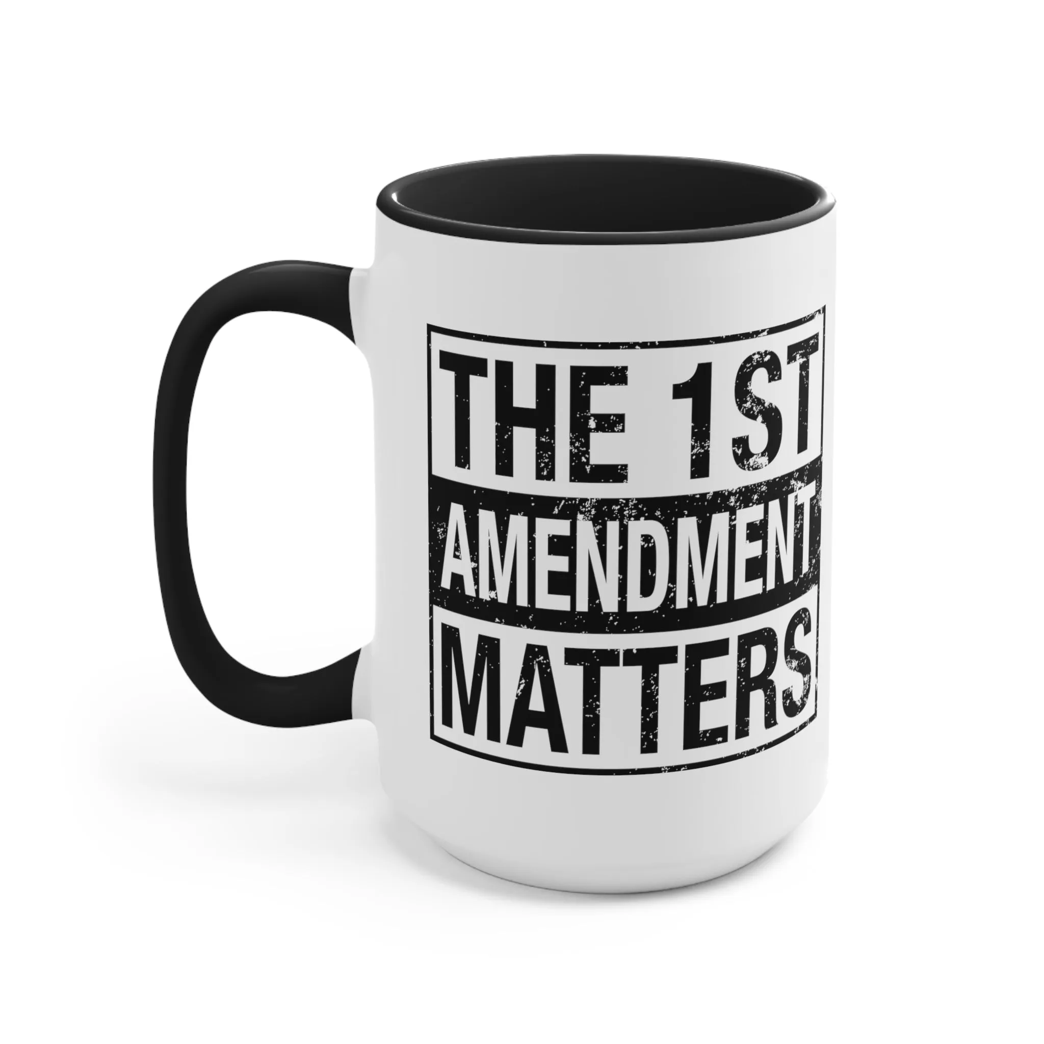 The 1st Amendment Matters Mug (3 colors, 2 sizes)