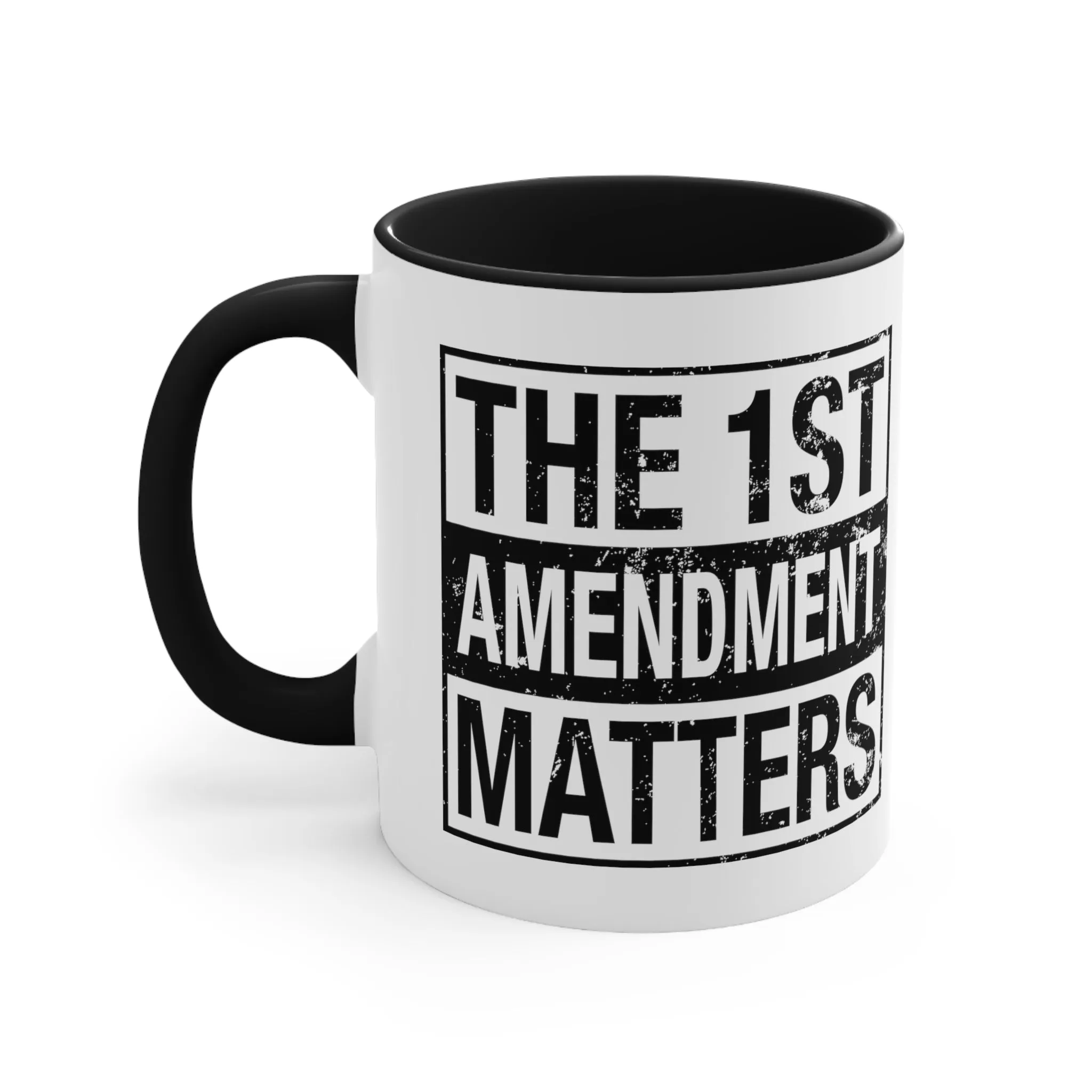 The 1st Amendment Matters Mug (3 colors, 2 sizes)