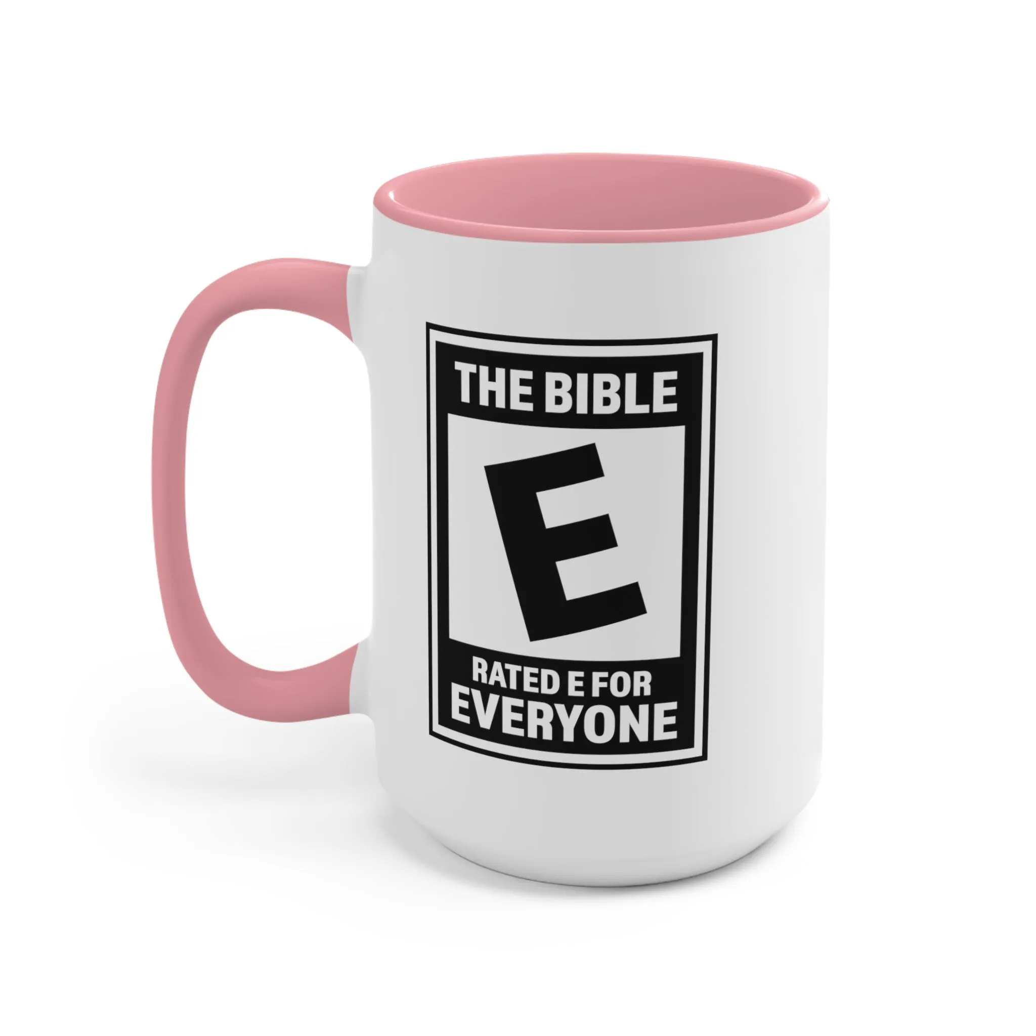 The Bible Rated E Mug