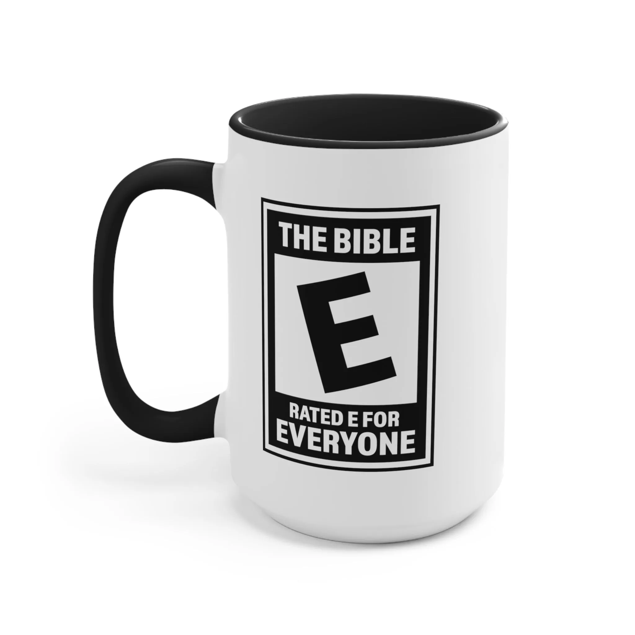 The Bible Rated E Mug