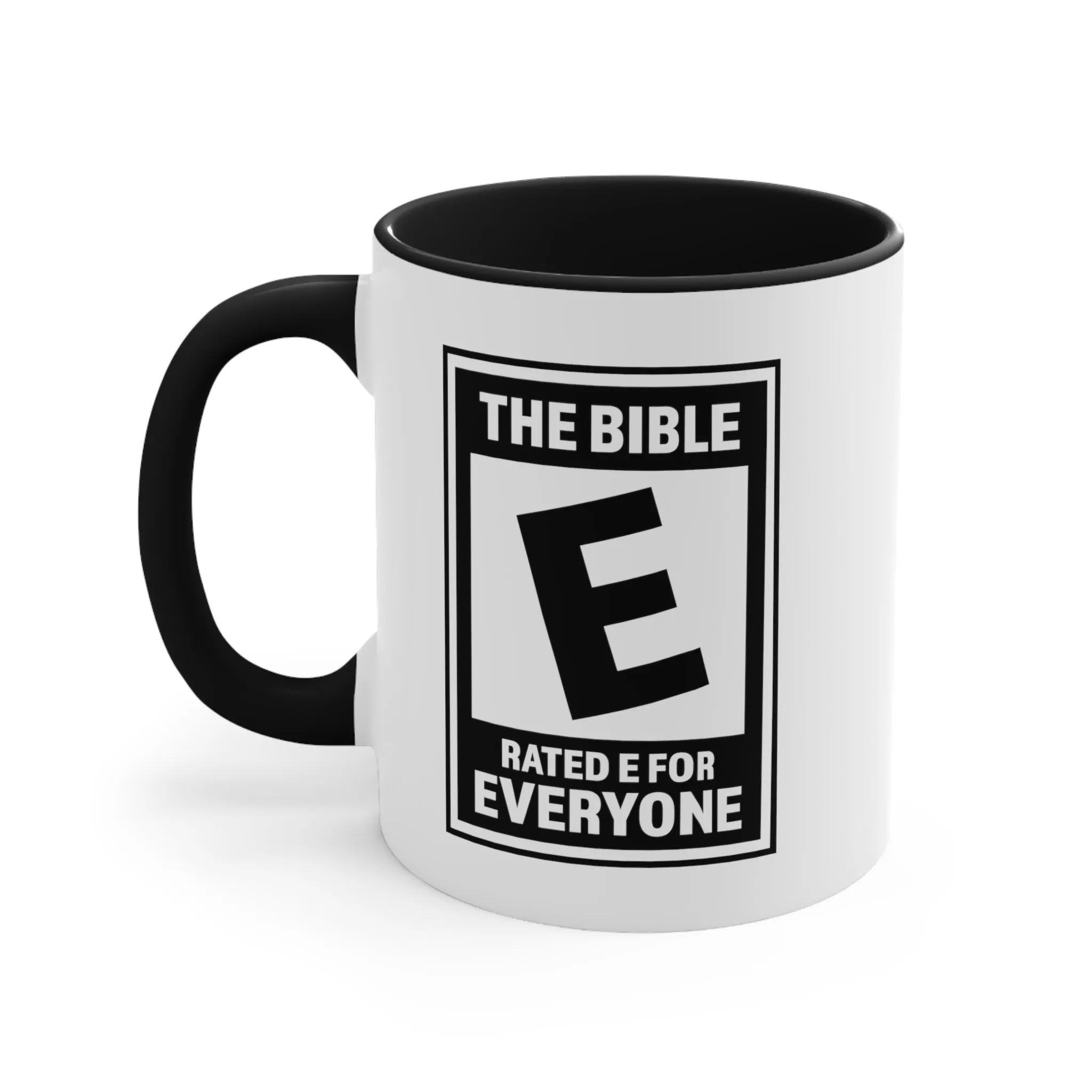 The Bible Rated E Mug