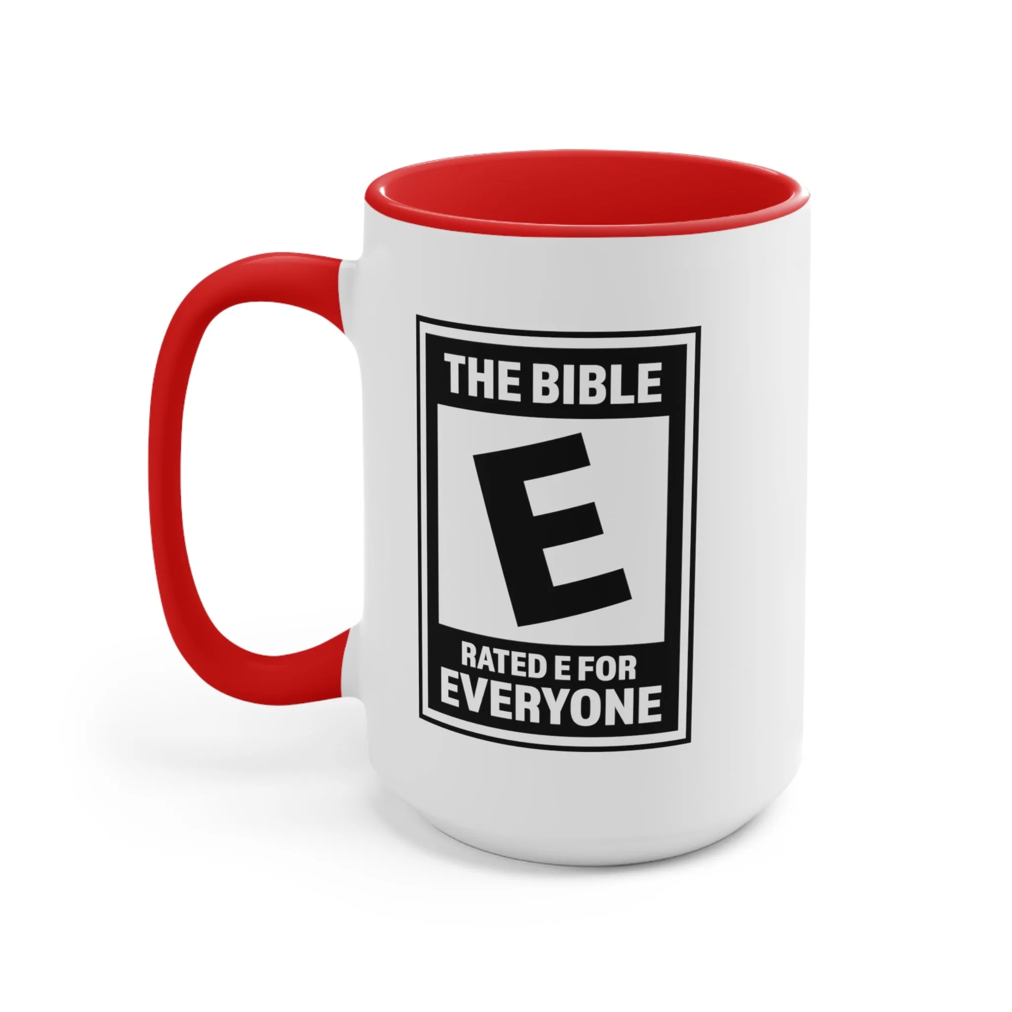 The Bible Rated E Mug