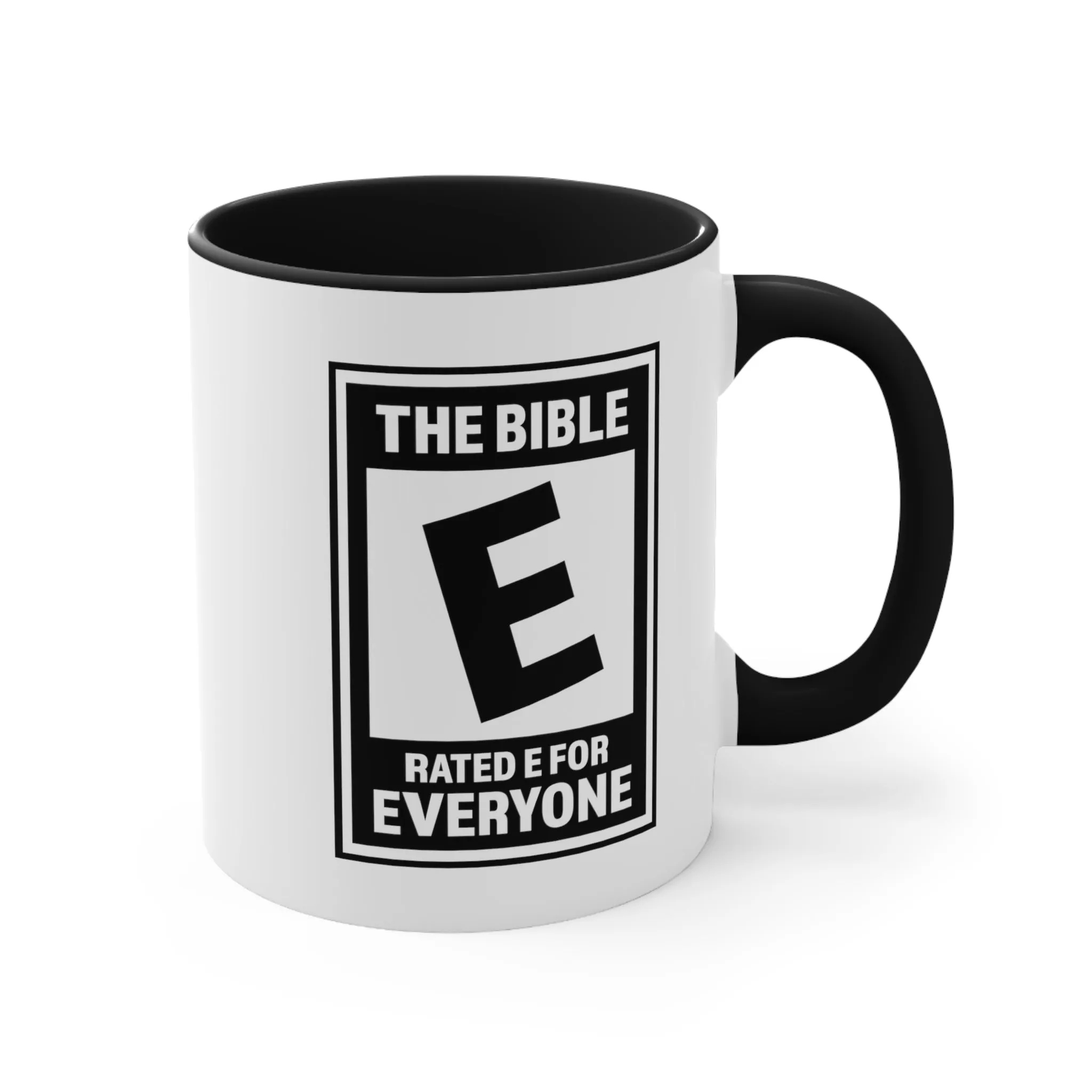 The Bible Rated E Mug