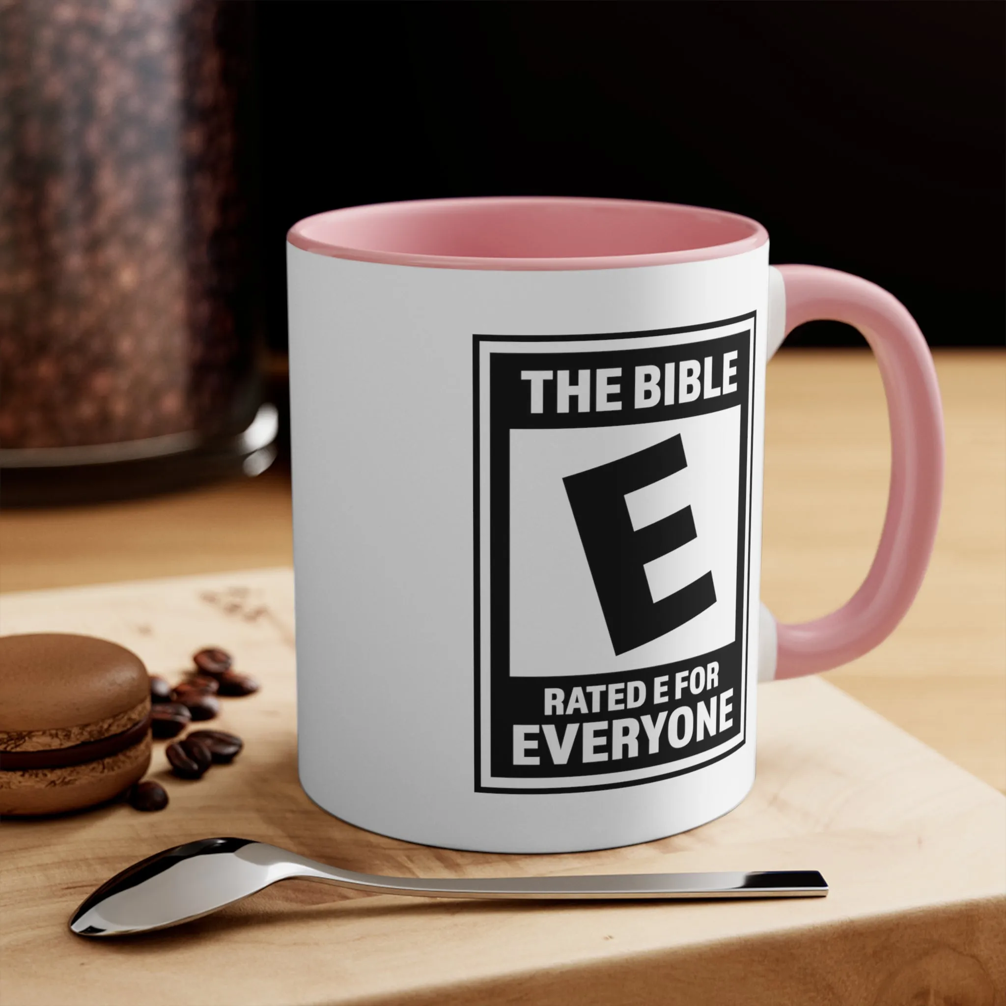 The Bible Rated E Mug