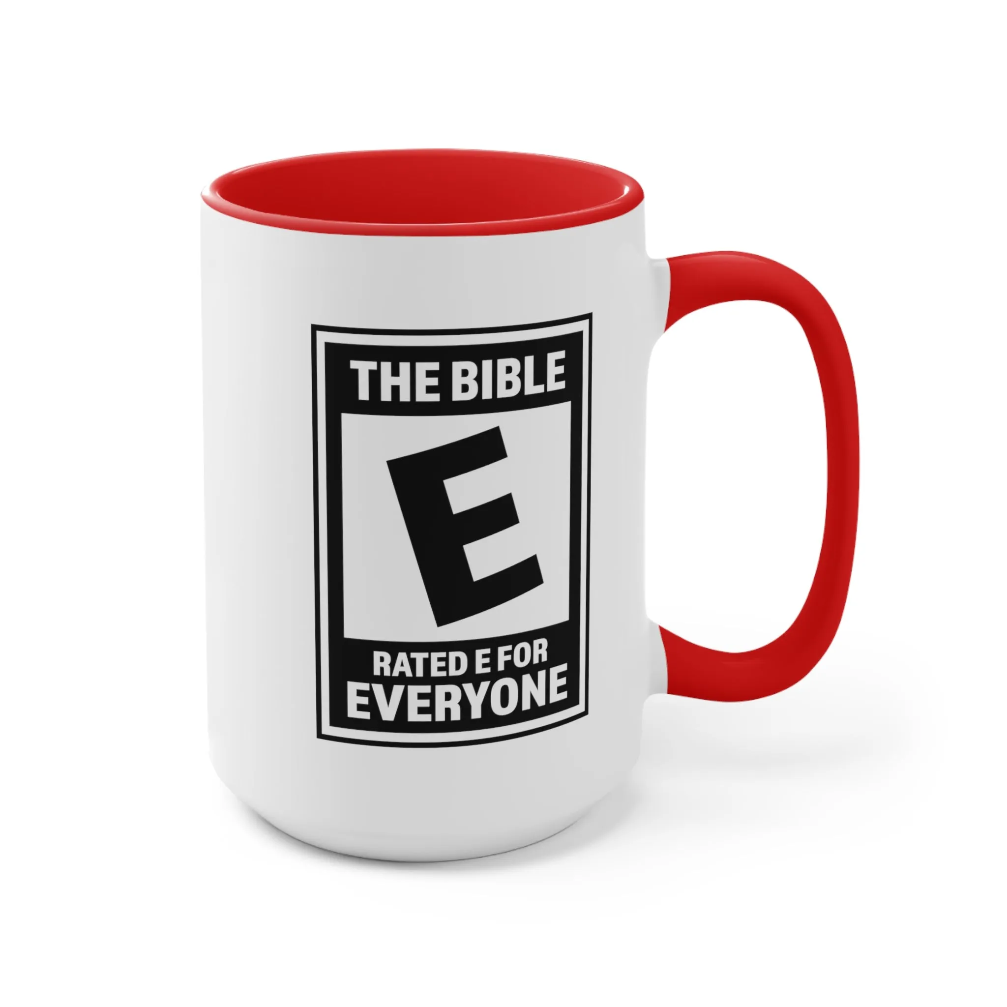 The Bible Rated E Mug