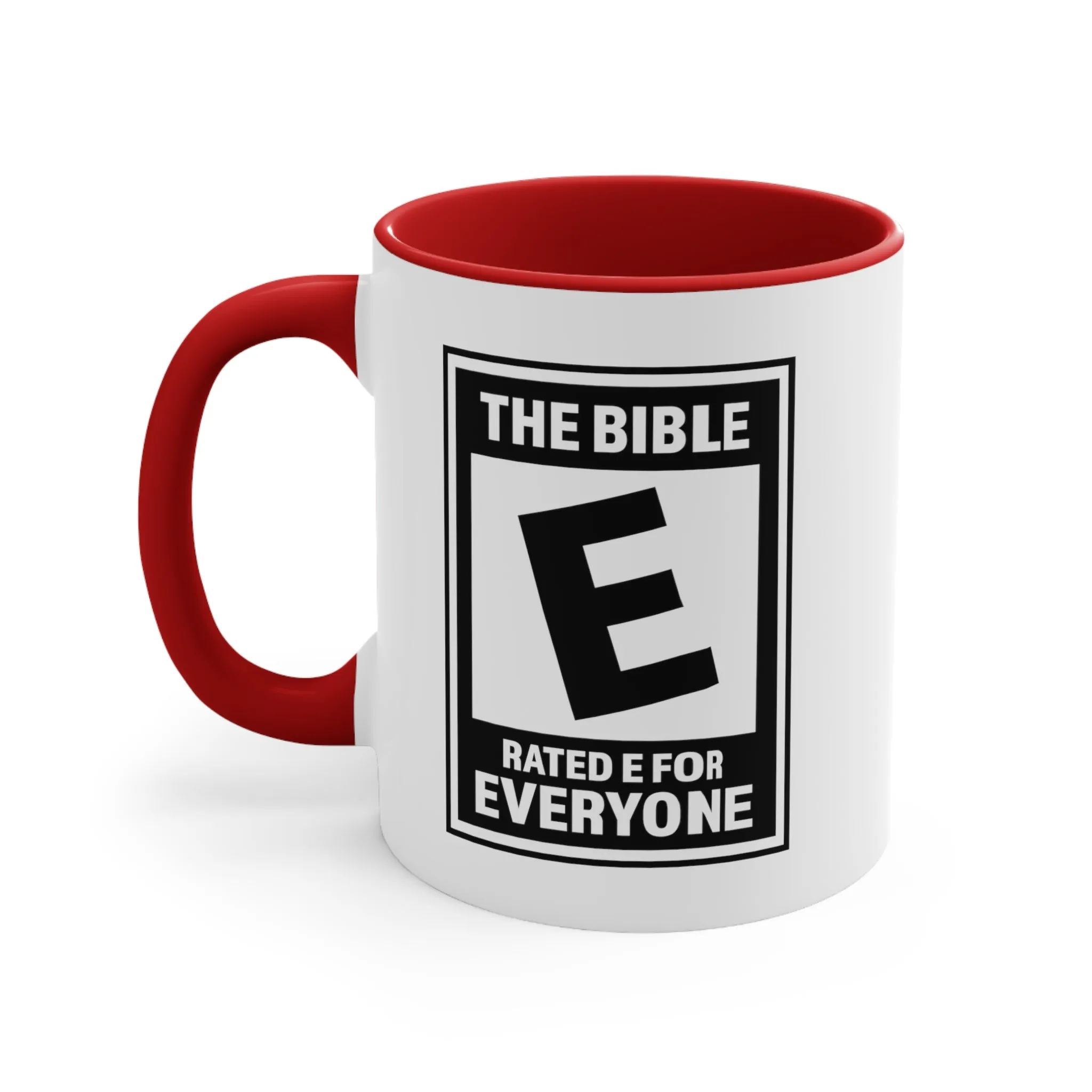 The Bible Rated E Mug