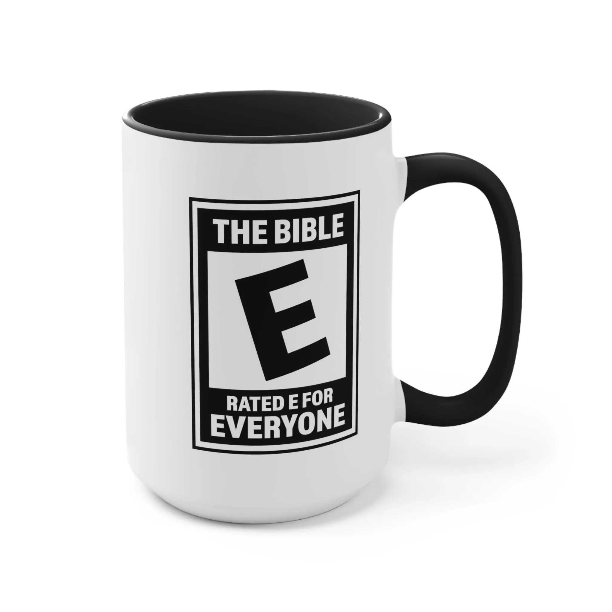 The Bible Rated E Mug