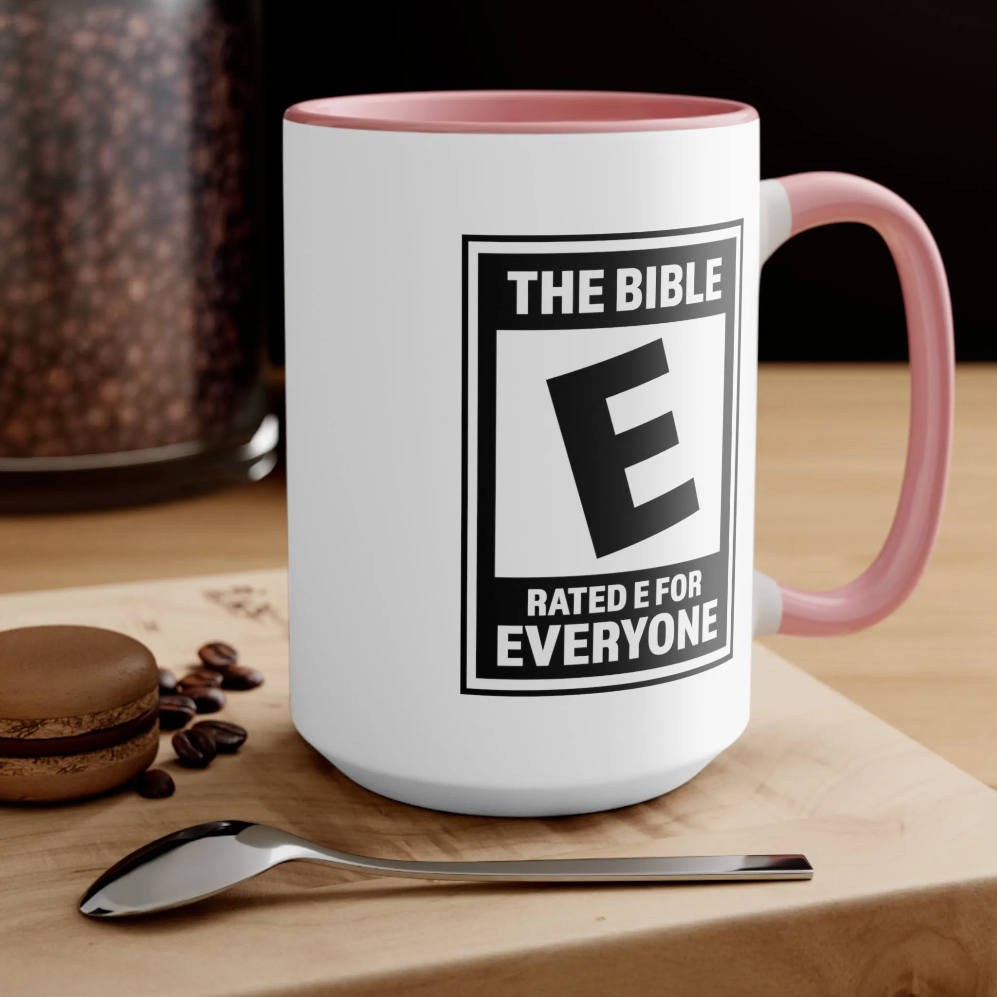 The Bible Rated E Mug