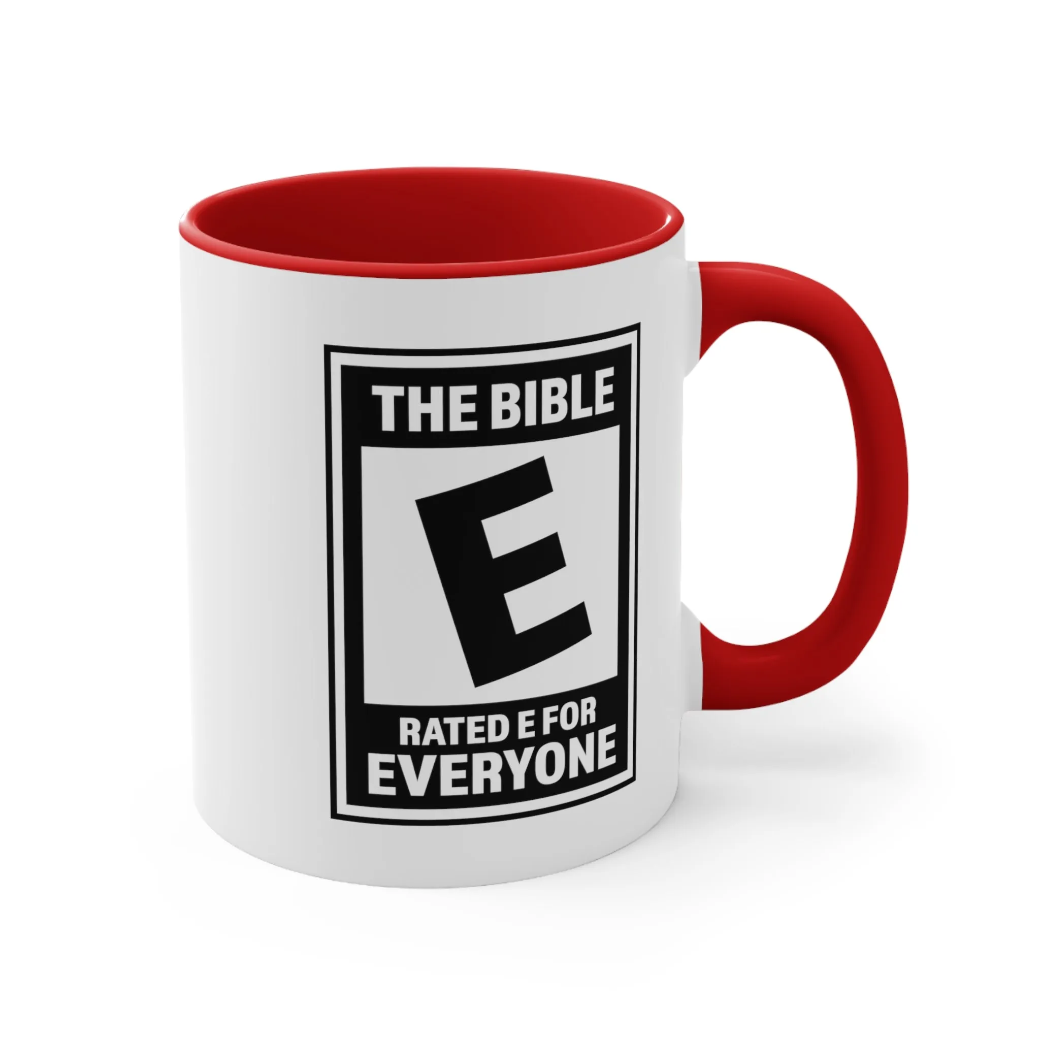 The Bible Rated E Mug