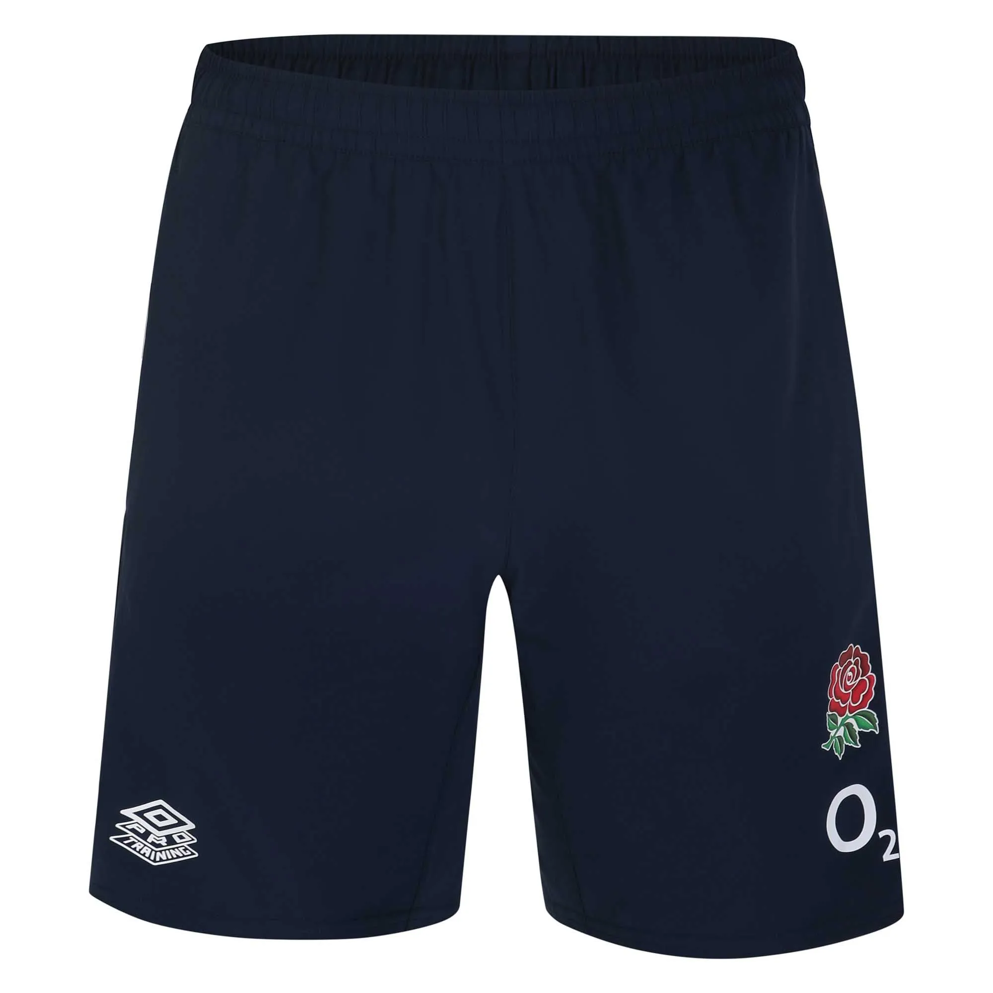 Umbro Junior England Rugby Gym Shorts 23/24 - Navy