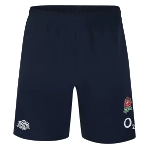 Umbro Junior England Rugby Gym Shorts 23/24 - Navy